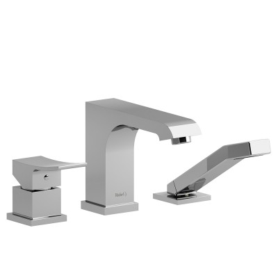 ZO10  3-PIECE DECK-MOUNT TUB FILLER WITH HAND SHOWER