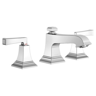 AS Town Square S Widespread Faucet with Red/Blue Indicators 